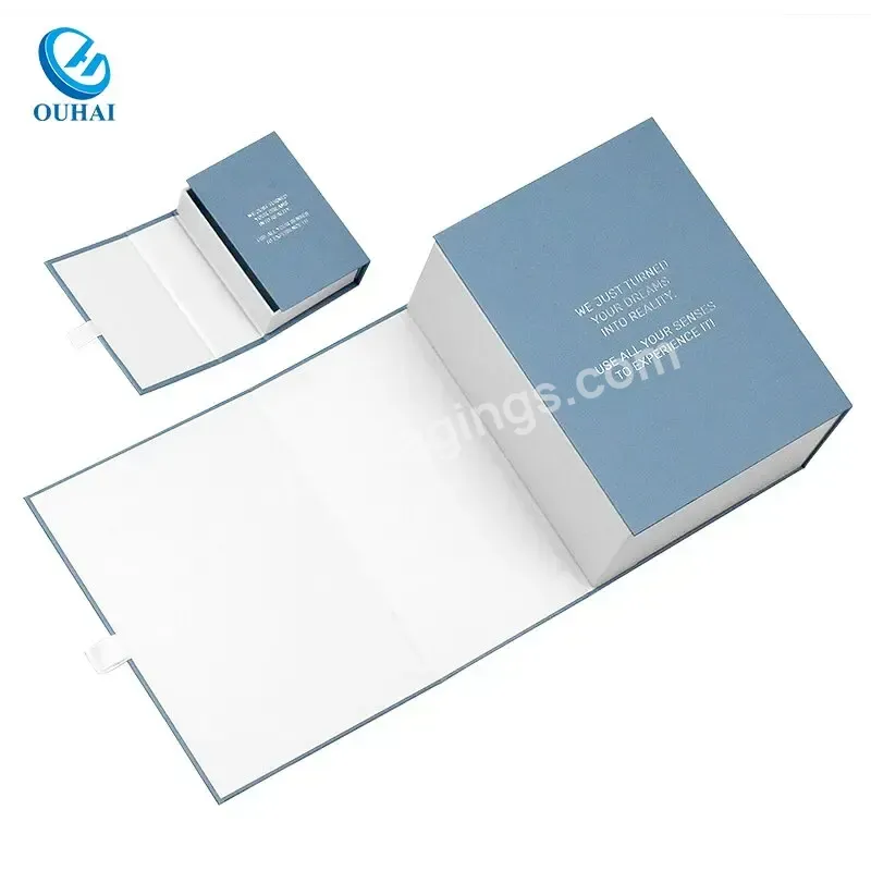 Custom Deluxe Size Magnetic Cover Cardboard Gift Set Box Wholesale Quality Perfume Packaging Box Can Print Logo - Buy Packaging Box,Box Set,Perfume Box.