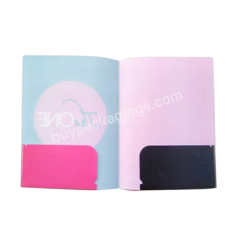 Custom Design A4 Pp Pvc Plastic File Folder With Pockets - Buy Plastic Pocket Folder,Plastic Folder Pocket,Plastic Folder With Pockets.