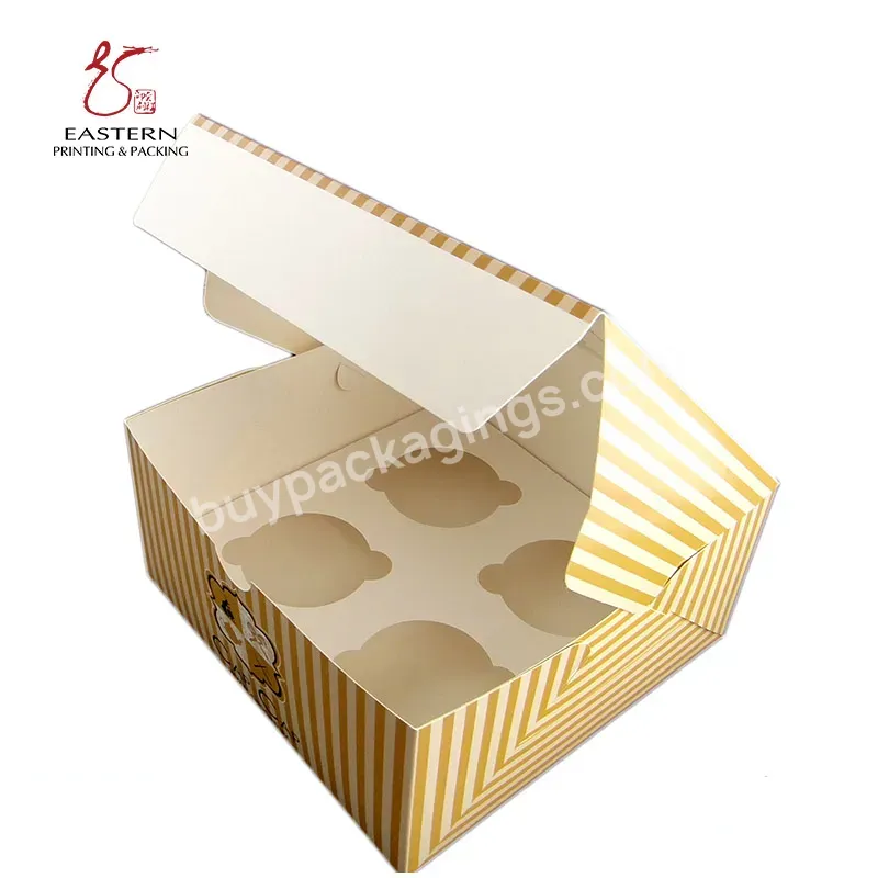 Custom Design Paper Cake Box Packaging