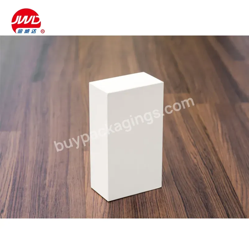 Custom Design Small Logo Printing White Kraft Paper Cardboard Case Gift Pack Packaging Box