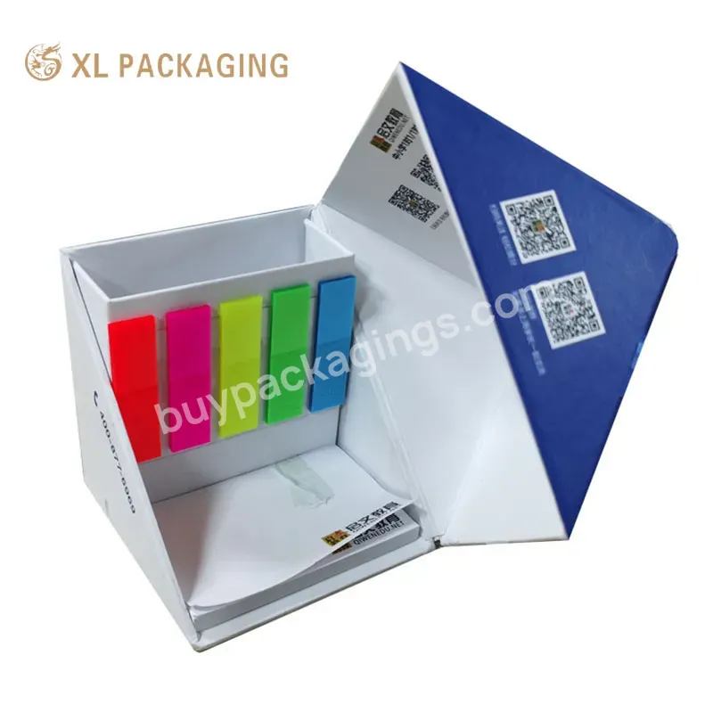 Custom Eco-friendly Side Open Design Kraft Paper Bevel Angle Candle Box Display Cosmetic Paper Packaging Gift Box