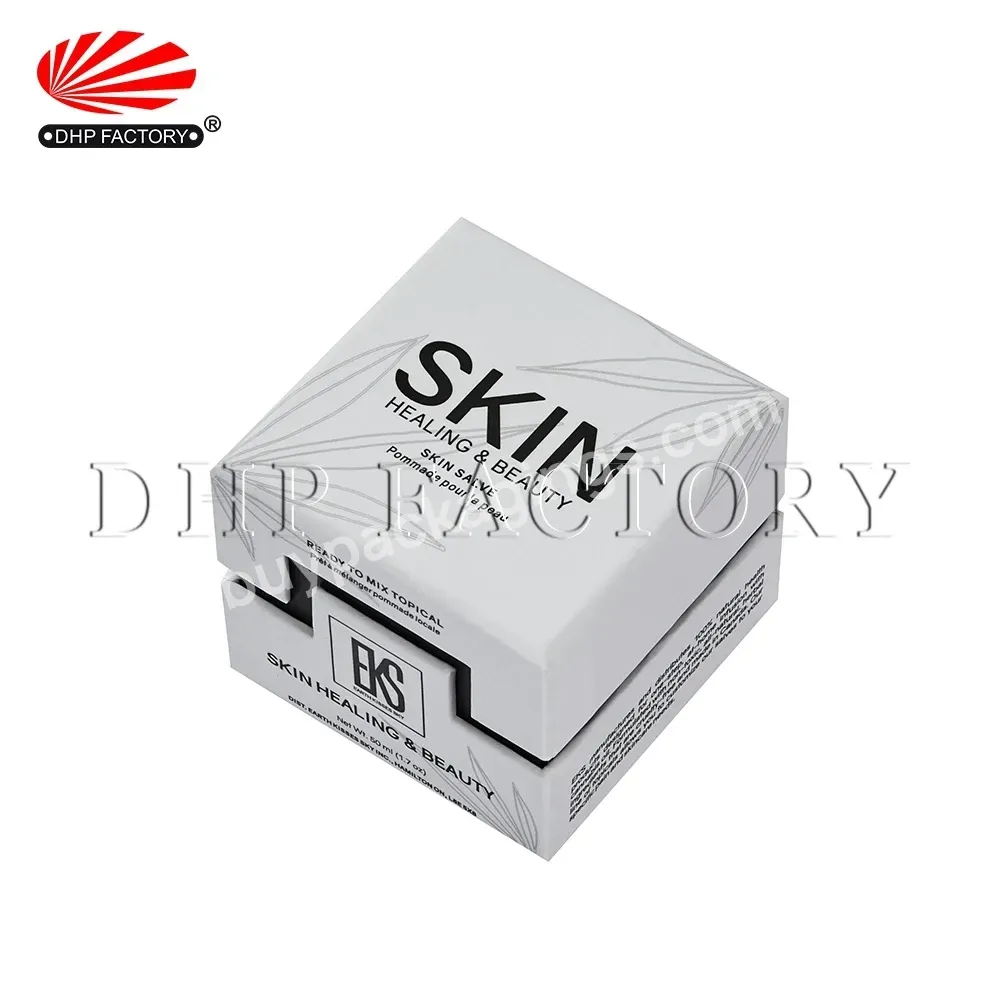 Custom Elegant White Cmyk Printing Design Skin Care Packaging Storage Cosmetic Perfume Bottle 2 Piece Box With Neck
