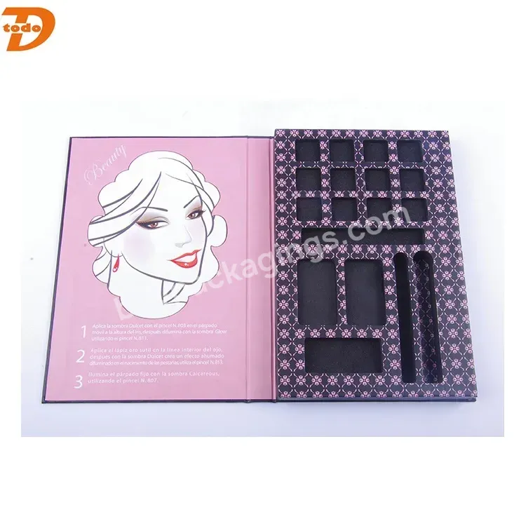 Custom Eye Shadow Palette Paper Packing Box