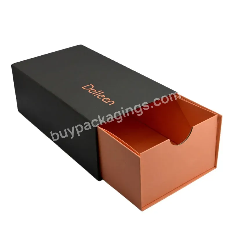 Custom Fashion Pull Out Sliding Shoe Boxes Packaging