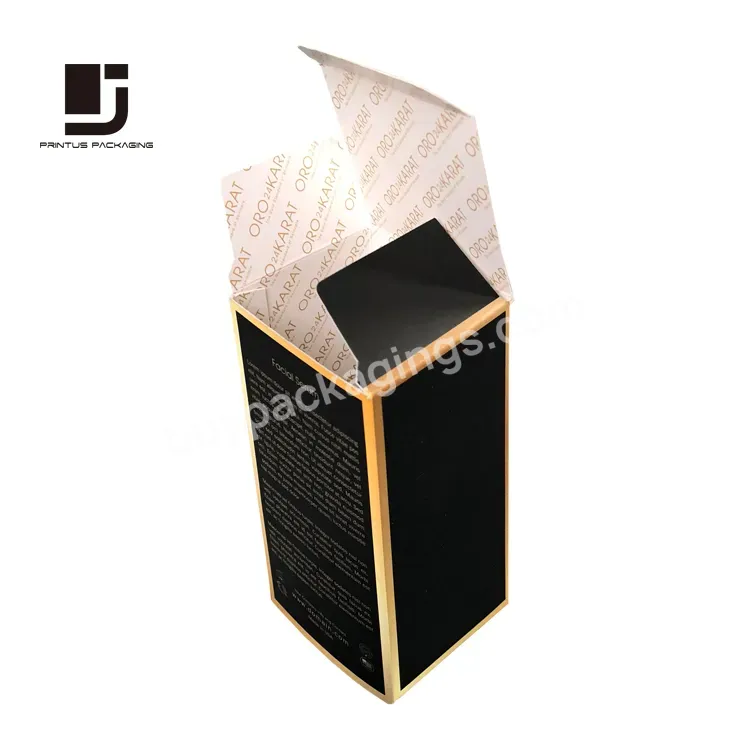 Custom Flatpack Paper Box For Nail Polish Bottle