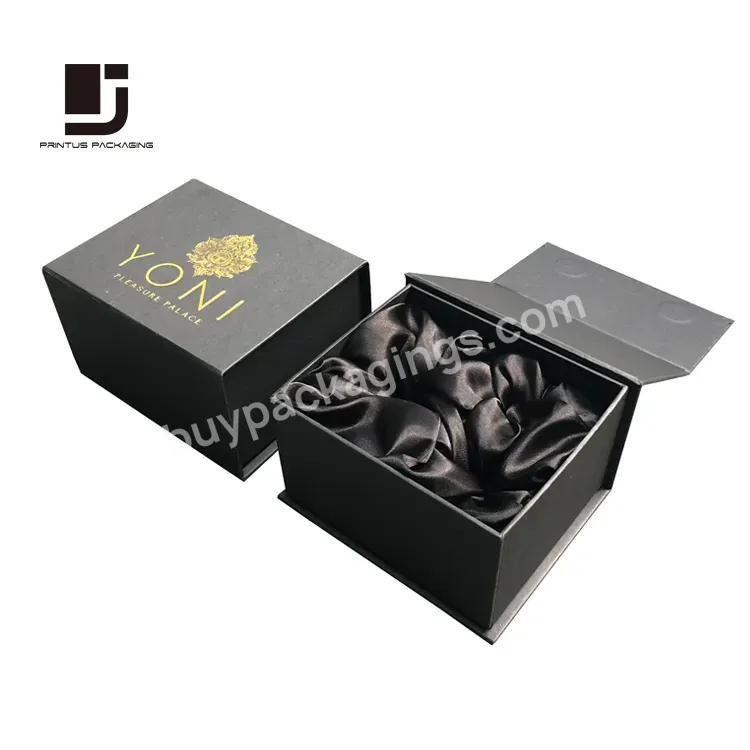 Custom Foil Stamped Magnetic Closure Box Package