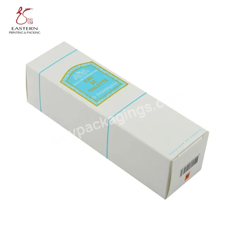 Custom Foldable Shampoo Paper Box Packaging Recyclable White Cardboard Box