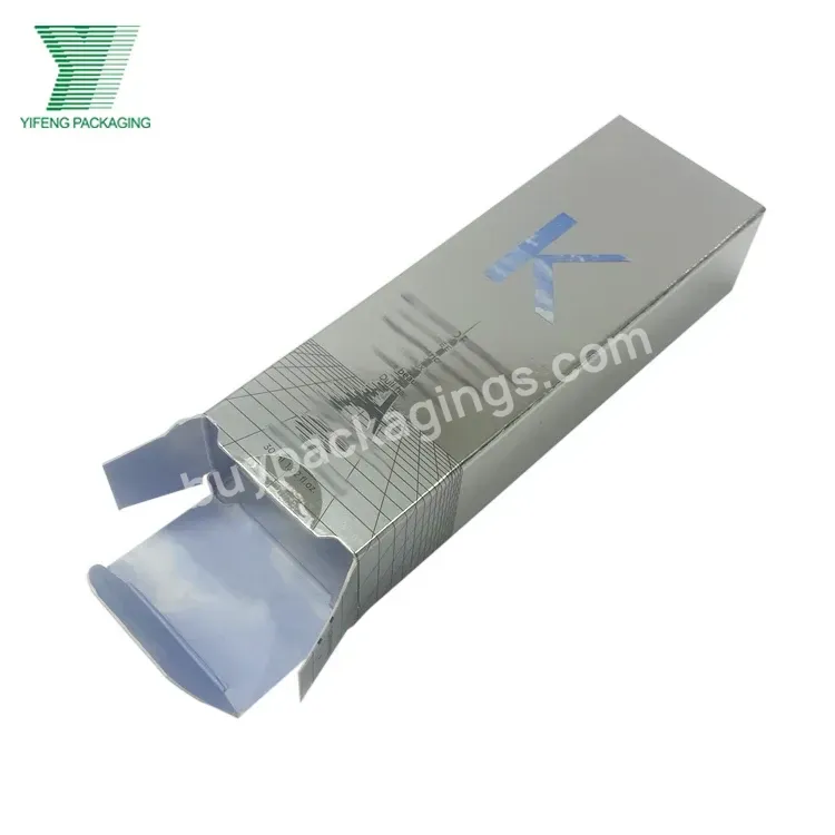 Custom Folding Carton Spot Uv Printing Cosmetic Packaging Box Hair Oil Perfume Box For 30 Ml Skincare Bottles
