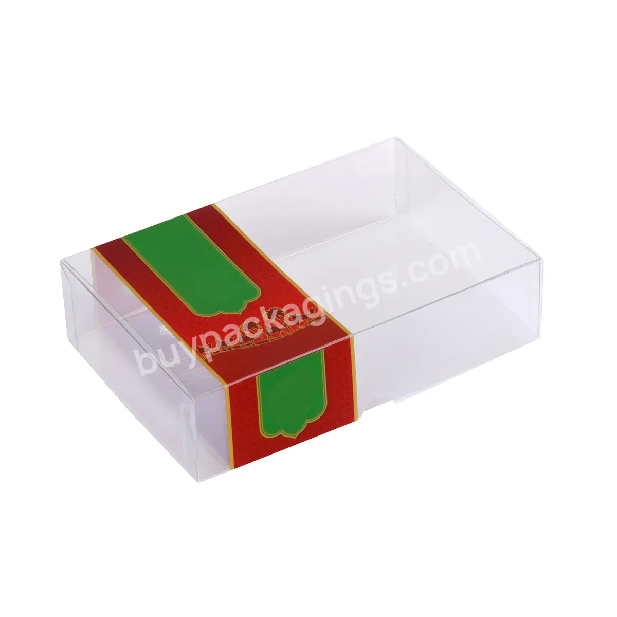 Custom Folding Transparent Pvc Packaging Collapsible Plastic Boxes Small Clear