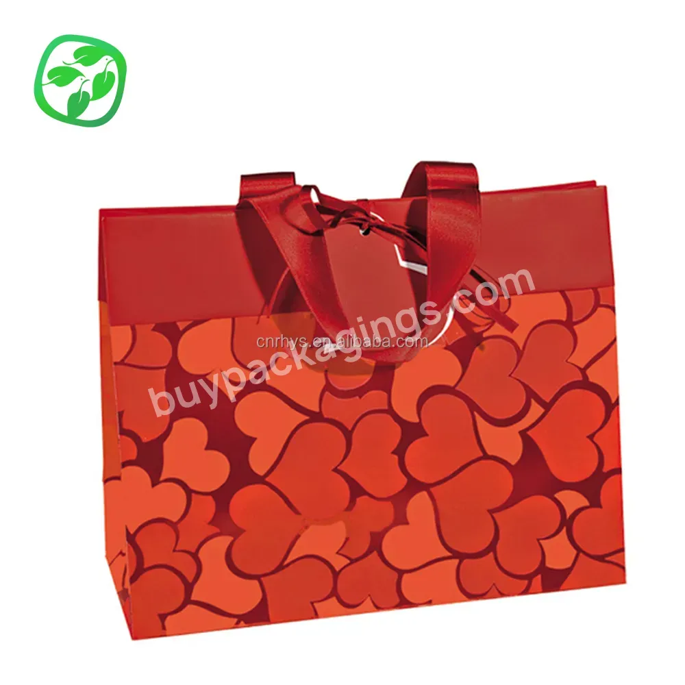 Custom Full Colors Printed Paper Bag Shopping,Gift Paper Bag Packing