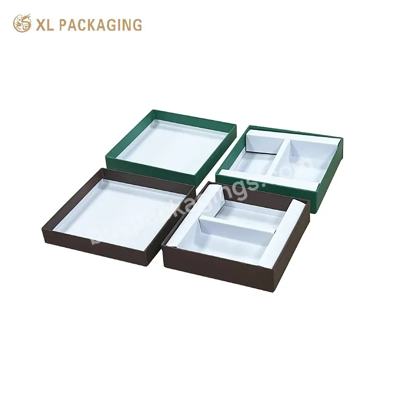 Custom Gift Box Cosmetic Lid And Base Packaging Box With Logo Perfume Skin Care Fashion Paper Board Rigid Boxes Oem Paperboard