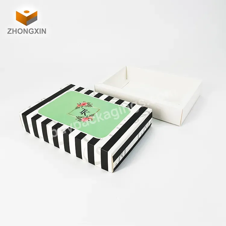 Custom Green Luxury Cardboard Paper Gift Packaging Designs Printing Folding Box Cosmetic Set Packaging