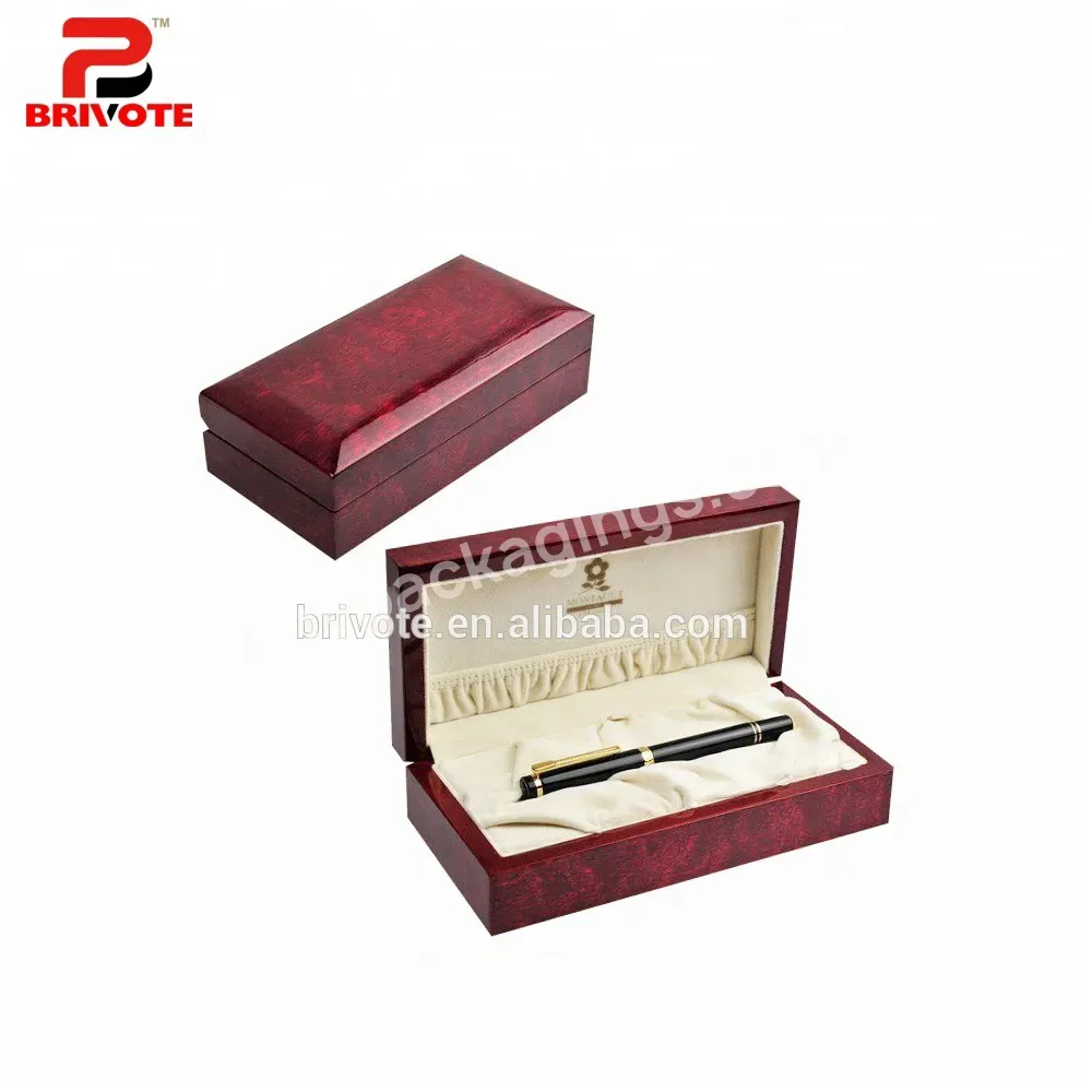 Custom Handmade Wooden Fountain Pen Gift Box