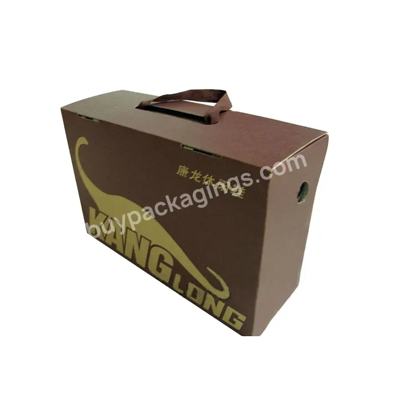 Custom High Quality Wholesales Corrugated Cardboard Packaging Shoes Box