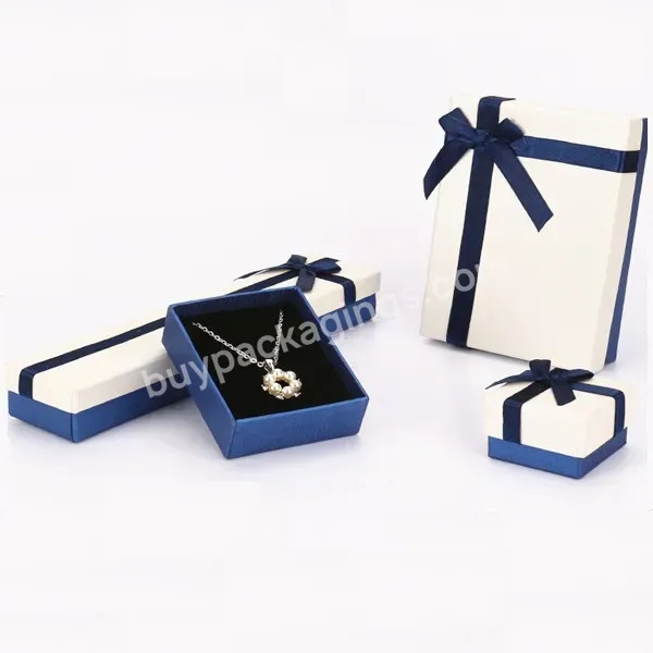 Custom Jewelry Box Paper Jewelry Gift Box,Luxury With Your Logo Printing Customized Paperboard Handmade Accept