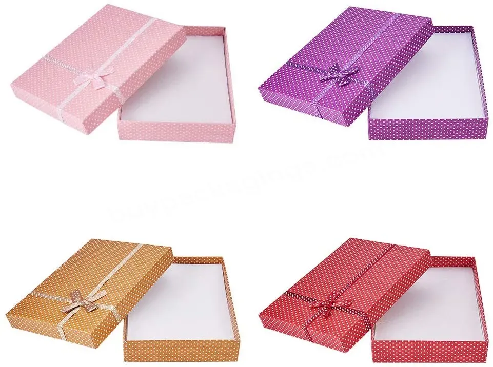 Custom Jewelry Box Paper Jewelry Gift Box,Luxury With Your Logo Printing Customized Paperboard Handmade Accept