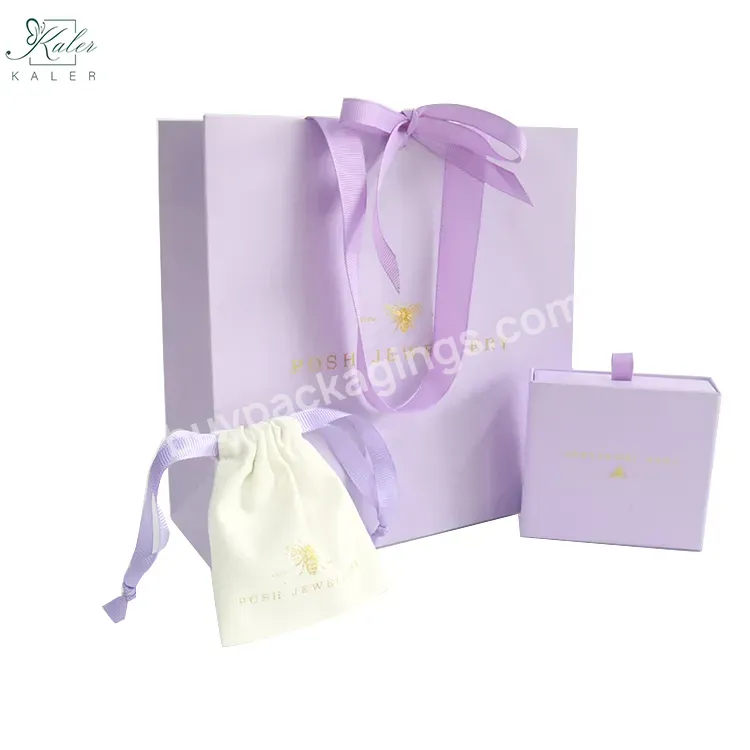 Custom Jewelry Box Tissue Paper And Euro Tote Bag Jewelry Pouches Paper Box And Paper Bags