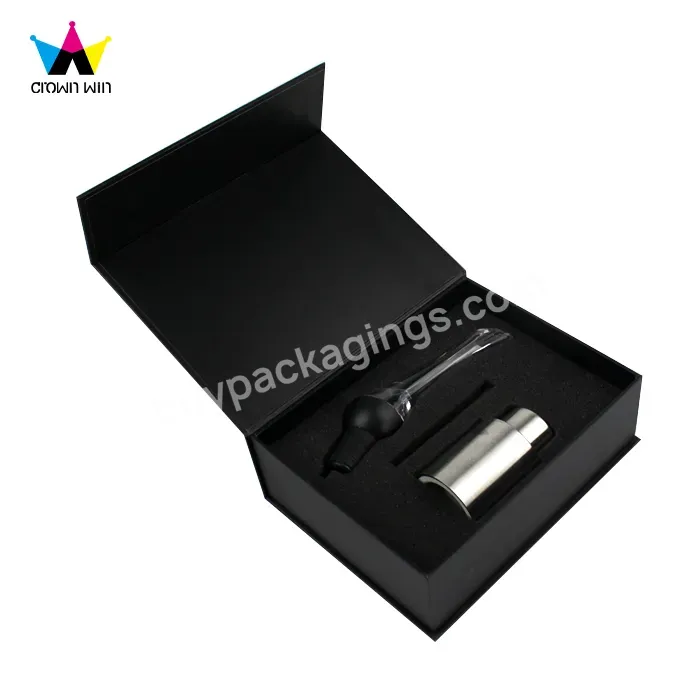 Custom Logo Cajas Con Cierre Magnetico Boite Dembalage En Carton Magnetic Box Gift Packaging With Foam