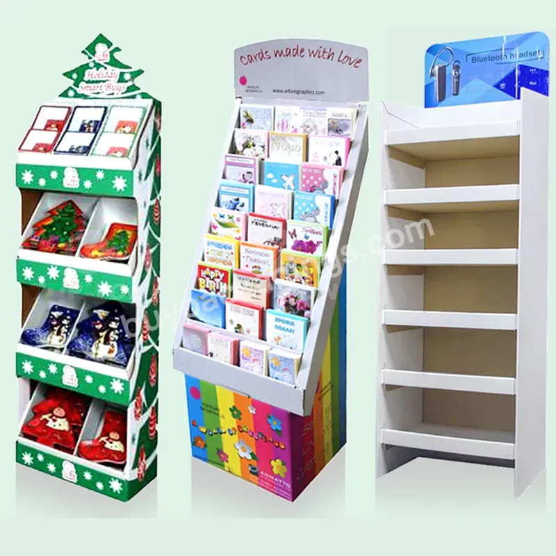 Custom Logo Cardboard Display Stand For Gift And Book,Display Stand Shelf - Buy Cardboard Display Stand,Display Stand,Display Stand Shelf.