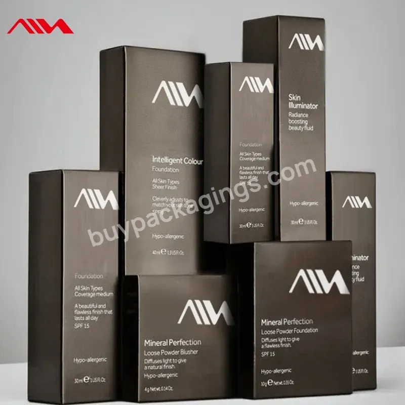 Custom Logo Cosmetic Packaging Box Eyelashes Packaging Lipstick Boxes For Cosmetics