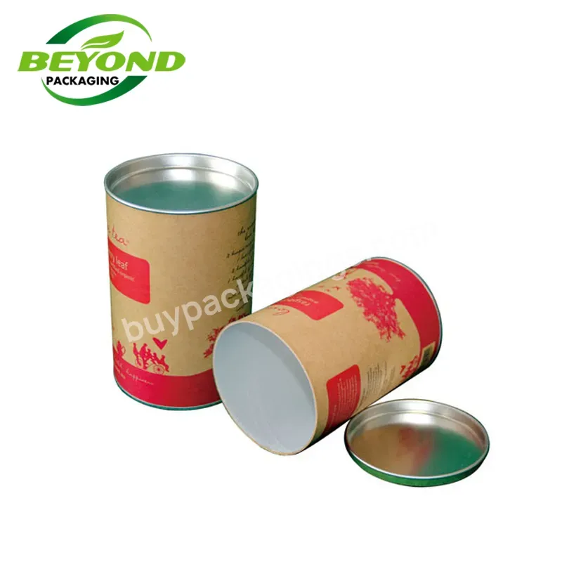 Custom Logo Eco Frienfdly Cardboard Paper Laminating Round Paper Tubes Gift Packaging Cylinder Box For Clothing