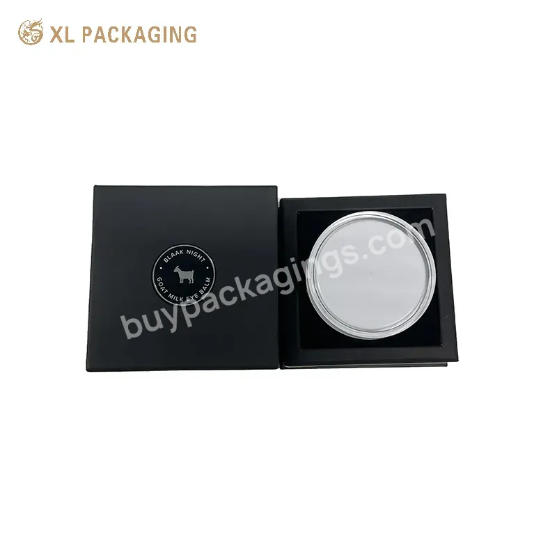 Custom Logo Lid And Base Box For Luxury Perfume Bottle Box Packaging With Window Velvet Insert Women Men Perfume