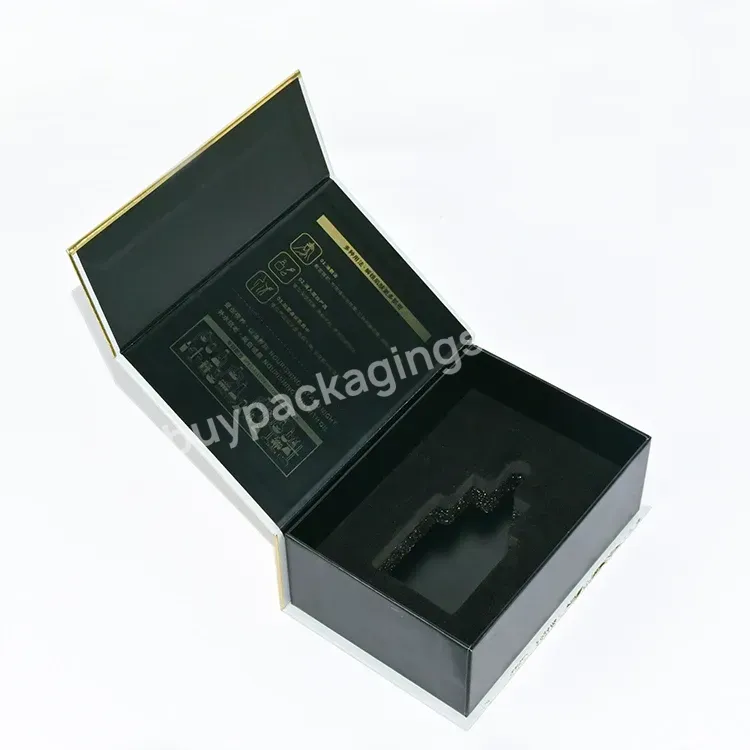 Custom Logo Luxury Black 30ml 50ml 100ml Drawer Magnetic Bottle Cosmetic Paper Gift Packaging Perfume Boxes