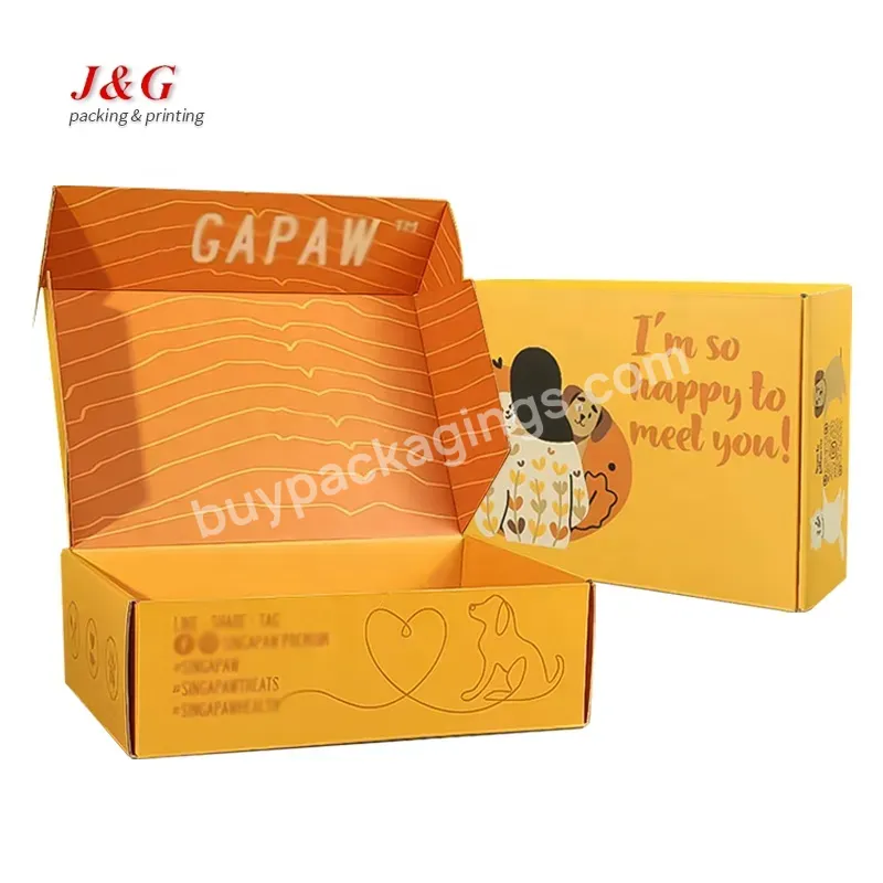 Custom Logo Packaging Corrugated Shipping Paper Box Luxury Shirt Clothing Kraft Gift Mailer Box Packaging