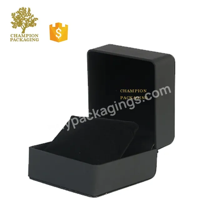 Custom Logo Paper Luxury Wrist Black Watch Gift Box Packaging Boxes Watch Box For Watches