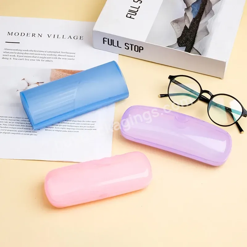 Custom Logo Plastic Glasses Case Optical Eyewear Box Eyeglasses Storage Box Sunglasses Packaging - Buy Glasses Case,Optical Eyewear Box,Eyeglasses Storage Box.