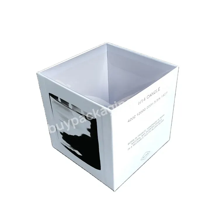 Custom Logo Printed Luxury Paper Candle Package Boxes