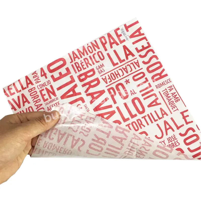 Custom Logo Printing Food Grade Greaseproof Burger Sandwich Wrapping Paper - Buy Food Grade Wrapping Paper,Burger Wrapping Paper,Sandwich Wrapping Paper.