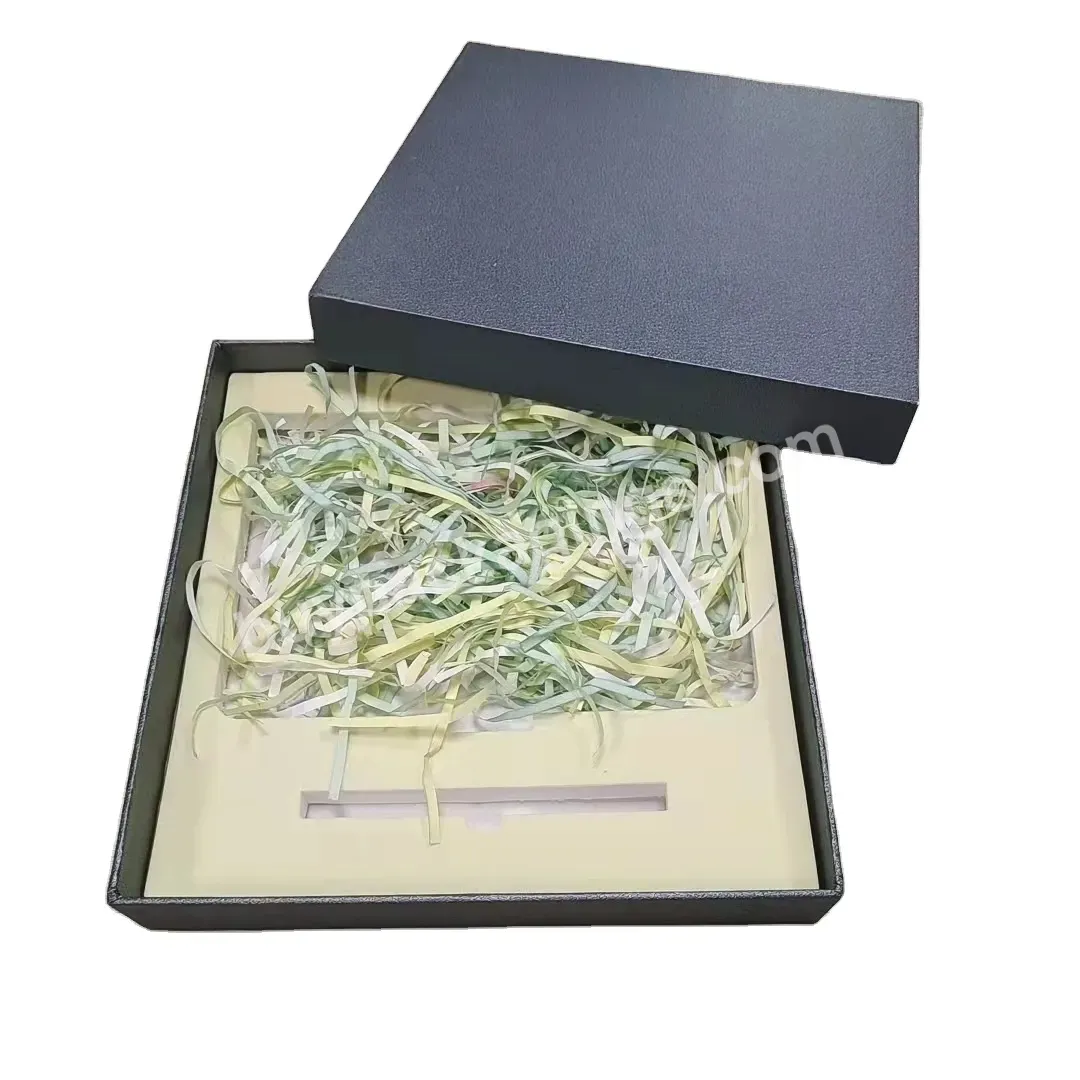 Custom Logo Rigid Cardboard Packing Boxes Premium Luxury Paper Gift Box Packaging Lid And Base Box