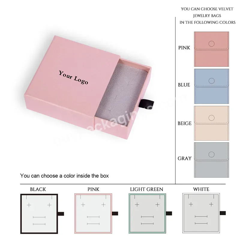 Custom Logo Small Pink Necklace Paper Jewelry Box Wrapped With Logo - Buy Jewerly Box,Jewerly Box Packaging Pink Jewerly Box,Box Packaging With Logo Jewerly Small Boxes For Jewerly Box For Jewerly Carton Scatola Packaging Jewerly.