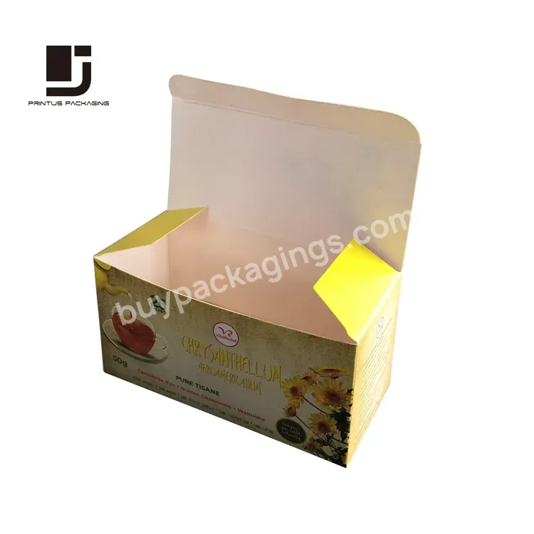 Custom Logo Tea Bag Package Paper Box