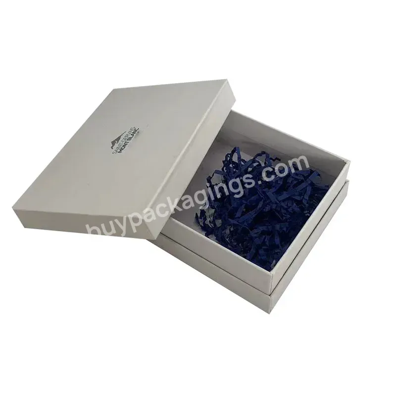 Custom Logo White Color Lid And Base Box For Makeup Tools Packaging Box Packaging Accept Different Size And Color With Insert