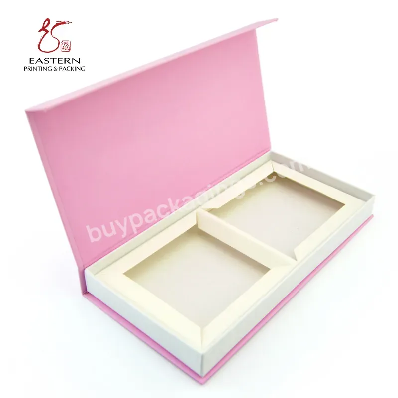 Custom Logo Wholesale Small Large Pink Black Colored Eyelash Paper Box Packaging Magnet Closure Gift Boxes