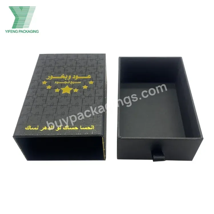 Custom Luxury Black Art Paper Magnetic Packaging Box Drawer Rigid Gift Box With Spot Uv Logo - Buy Custom Luxury Black Art Paper Magnetic Packaging Box,Drawer Rigid Packaging Box With Spot Uv Logo,Luxury Black Art Paper Magnetic Drawer Rigid Gift Box