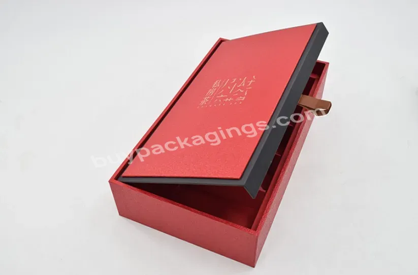 Custom Luxury Book Shape Magnetic Closure Sliding Drawer Box Tea Cosmetic Soap Candle Packaging Box