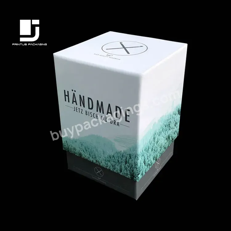 Custom Luxury Candle Paper Craft Gift Packaging Box
