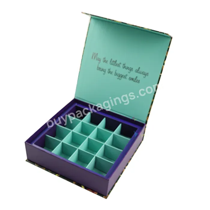 Custom Luxury Chocolate Boxes Magnetic Candy Packaging Gift Box