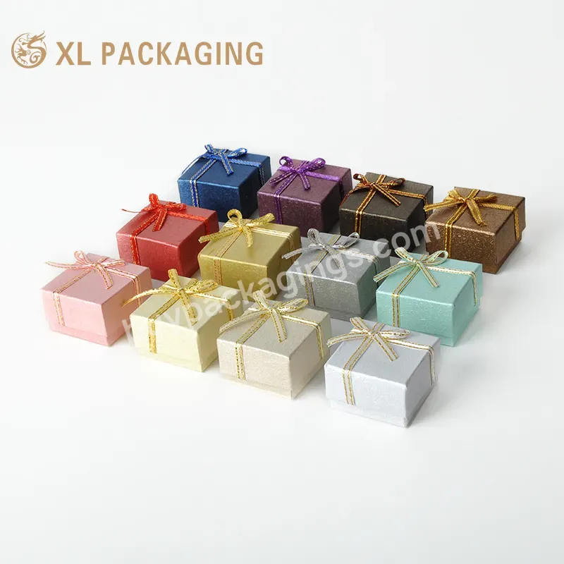 Custom Luxury Gift Box Bracelet Necklace Ring Fashion Jewelry Packaging Box With Gift