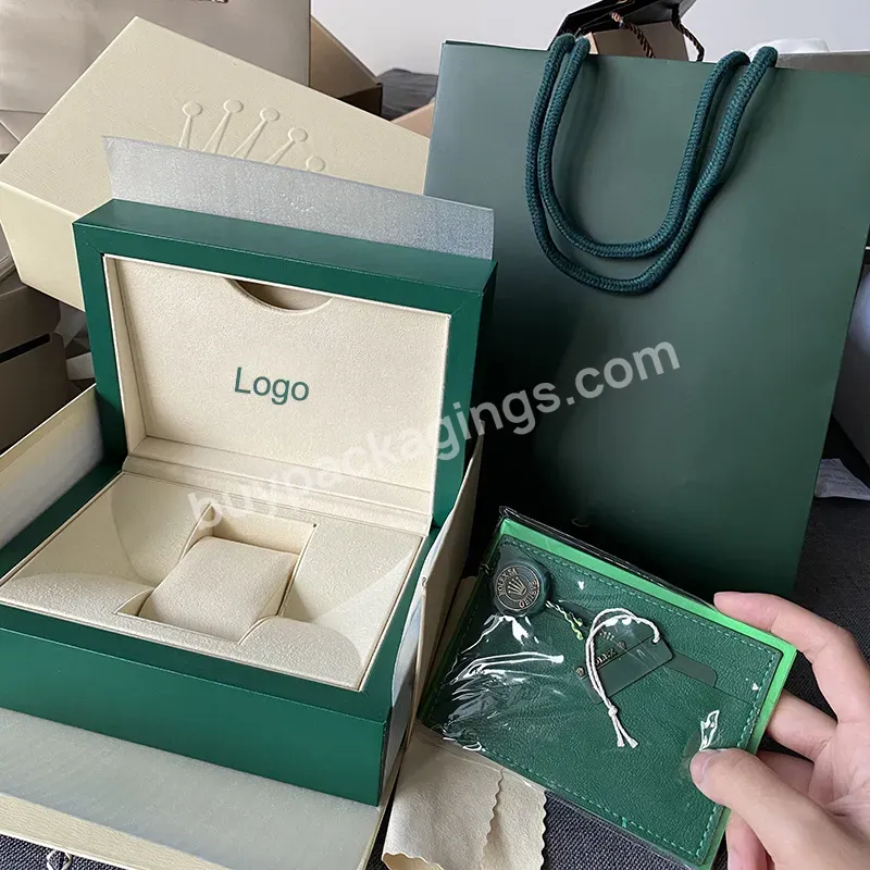 Custom Luxury Green Leather Single Watch Box Oem Wooden Storage Gift Packaging Watch Box Cases Pillow - Buy Custom Luxury Ladies Gift Box Watch Genuine Classic Matte Women Watch Box,Oem Elegant Men Pu Leather Watch Box High Quality Personalized Empty