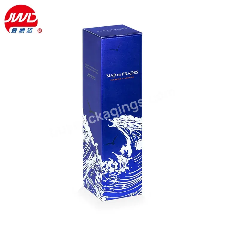 Custom Luxury Paper Cardboard Champagne Whisky Red Wine Bottles Paper Packaging Box
