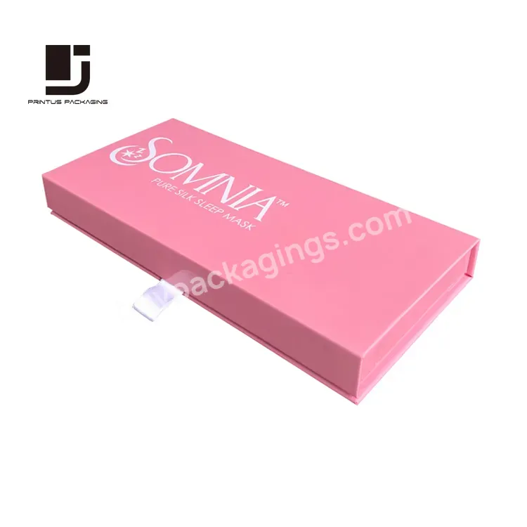 Custom Luxury Paper Gift Packing Cosmetic Eye Mask Packaging Box