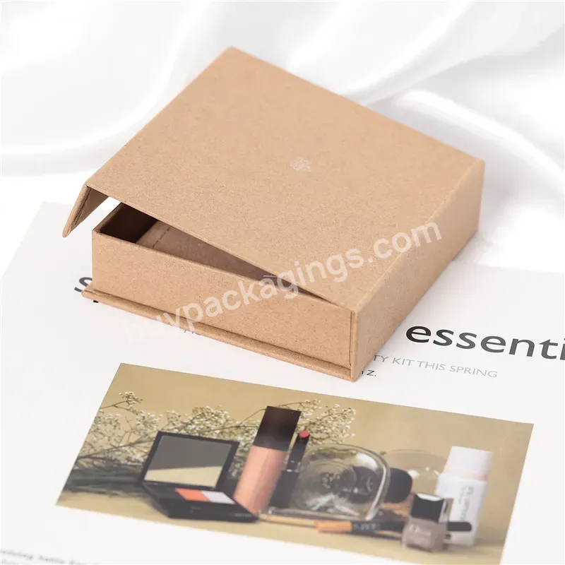 Custom Luxury Small Magnetic Closure 1200g Paperboard Ring Necklace Gift Packaging Box For Jewelry & Watch & Eyewear