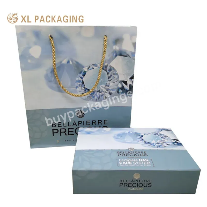 Custom Made High Quality Empty Skin Care Set Magnetic Paper Box Cosmetic Packaging With Clear Tray Holder