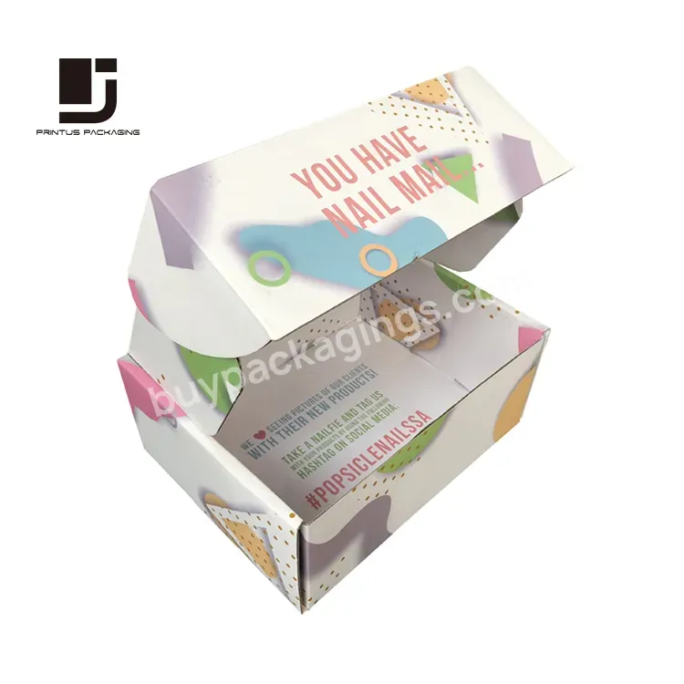 Custom Mailer Shipping Paper Box Package For Baby Towel