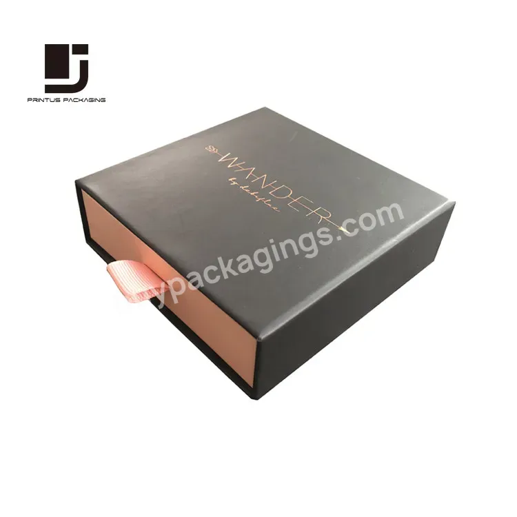 Custom New Design Rigid Paper Empty Wallet Packaging Gift Box