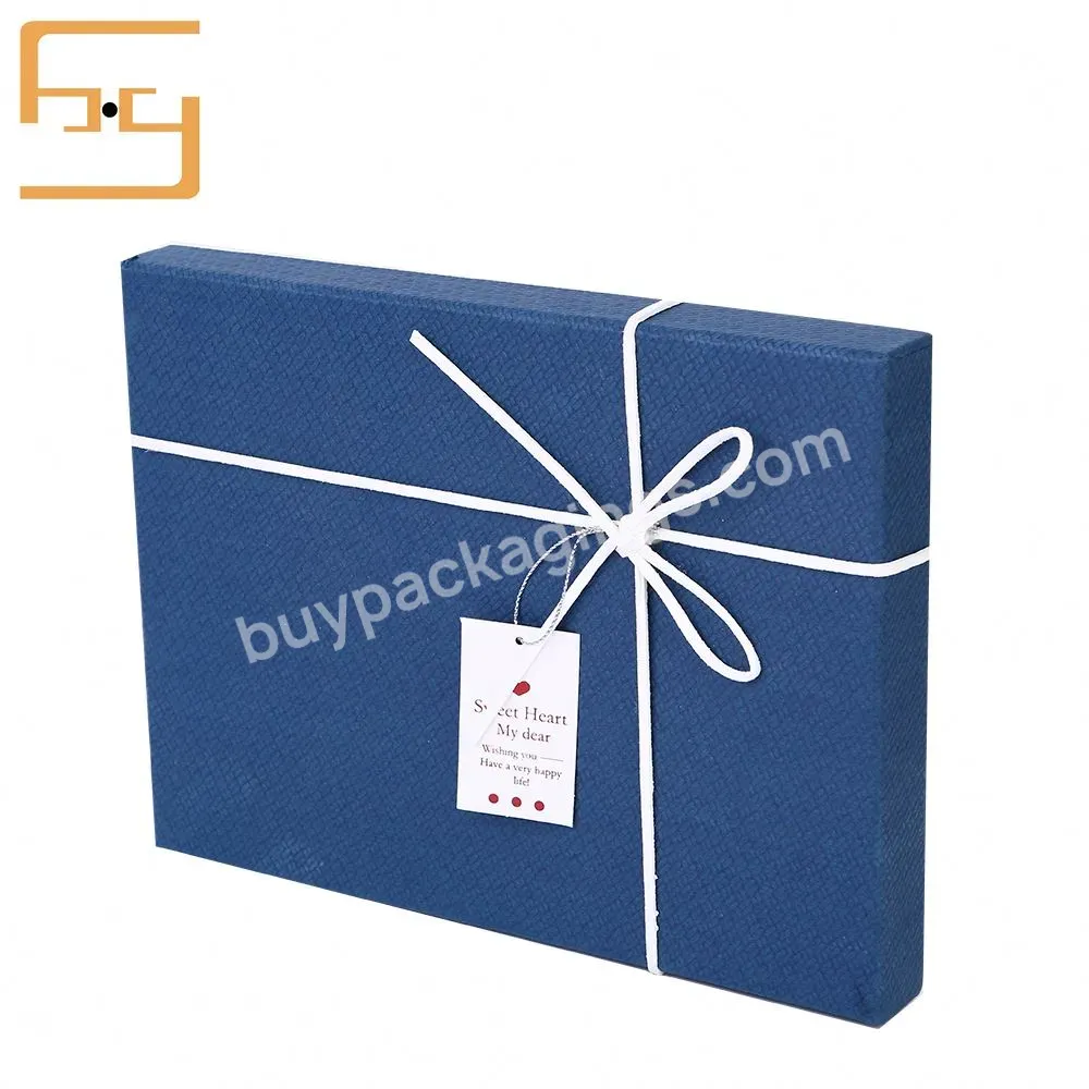 Custom Packaging Gift Paper Lingerie Packaging Box For Women Clothes Shirts Packing Box